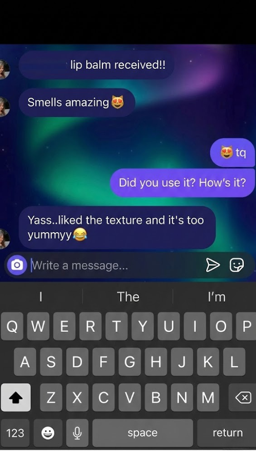 Customer testimonial